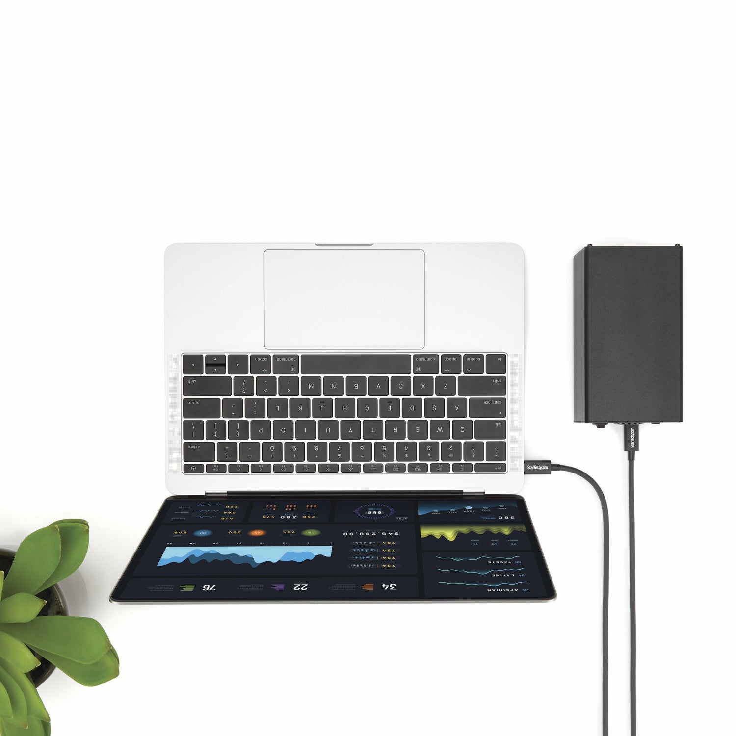 StarTech.com Cavo Thunderbolt 3 da 2m, 20Gbps, 100W PD, 4K, Certificato Thunderbolt, Compatibile con Thunderbolt 4/USB 3.2/DP Alt Mode/USB4