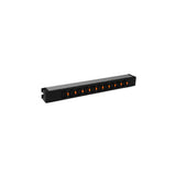 Legrand 646814 unità di distribuzione dell'energia (PDU) 10 presa(e) AC 1U Nero