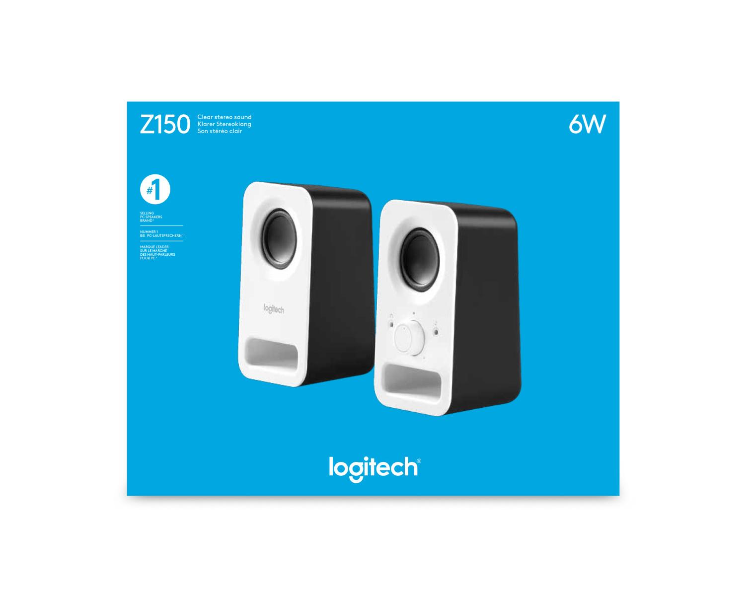 Logitech Z150 Altoparlante Cablato 3 W 2.0 Canali Bianco
