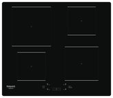 Hotpoint HQ 5660S NE Piano Cottura Nero Da Incasso 59 cm A Induzione 4 Fornelli