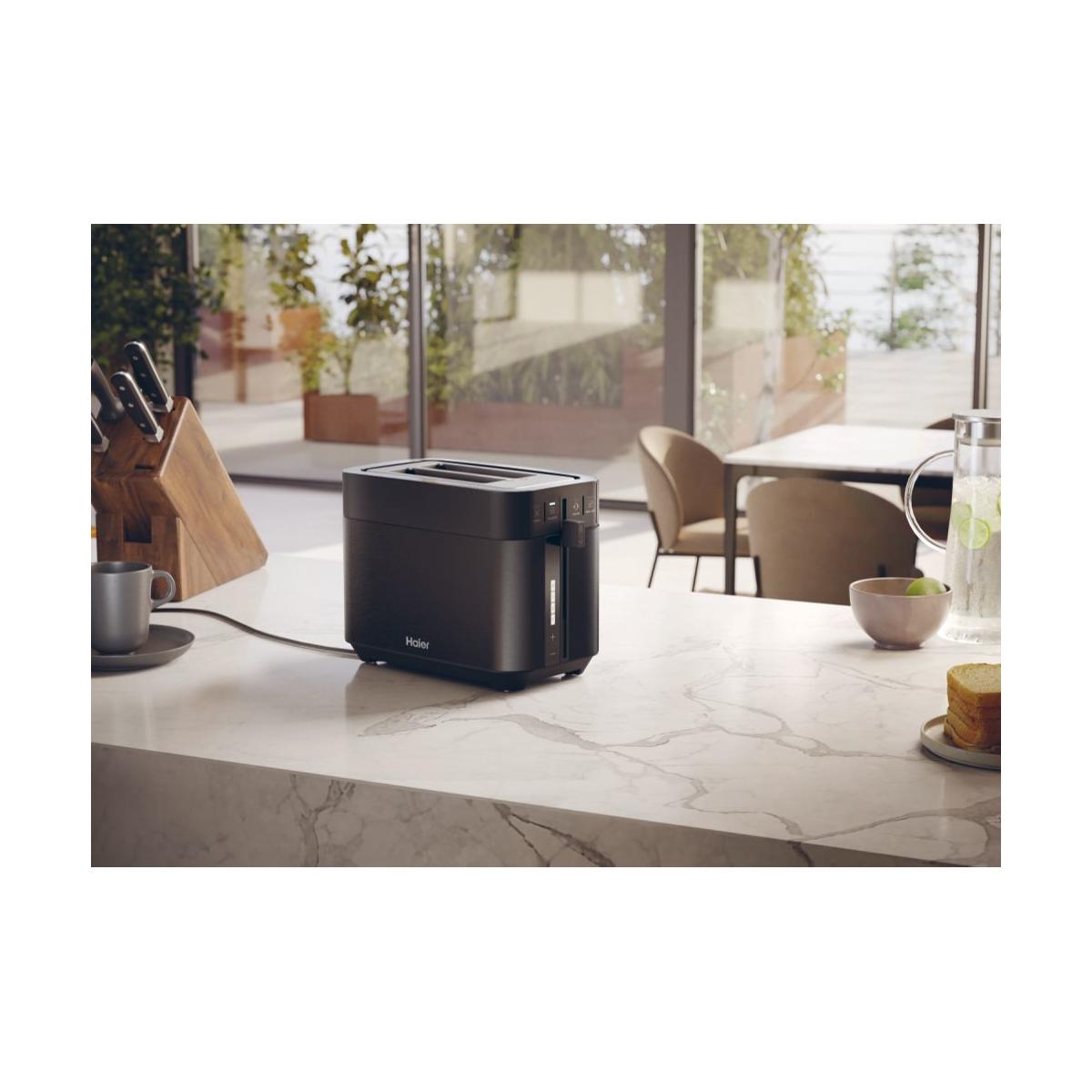 Haier SERIE 5 HTO5A3 011 Tostapane per Toast Nero