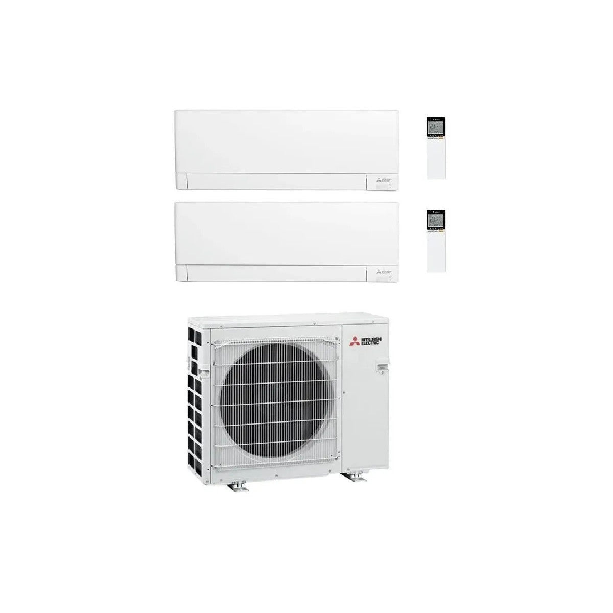 Mitsubishi Condizionatore Dual Split El-Mxz2f42vf 18000 Btu Inverter Pompa Di Calore Wi-Fi Classe A Filtro Antibatterico
