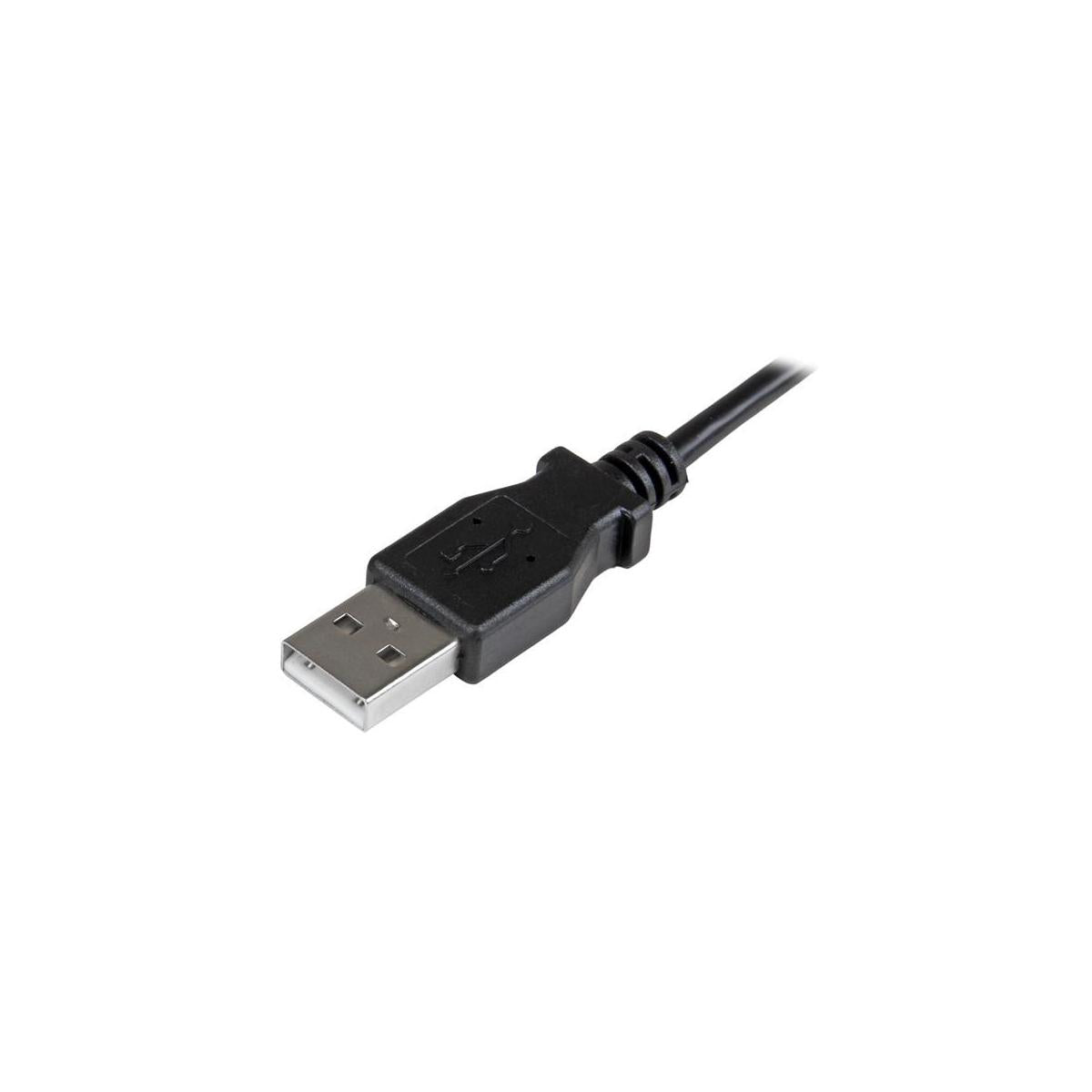 StarTech.com Cavo Micro-USB da Ricarica e Sincronizzazione angolato destro da 0,5m