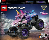 LEGO Technic Monster Jam Sparkle Smash Pull-Back 42220 Camion Unicorno 243 Pezzi 7