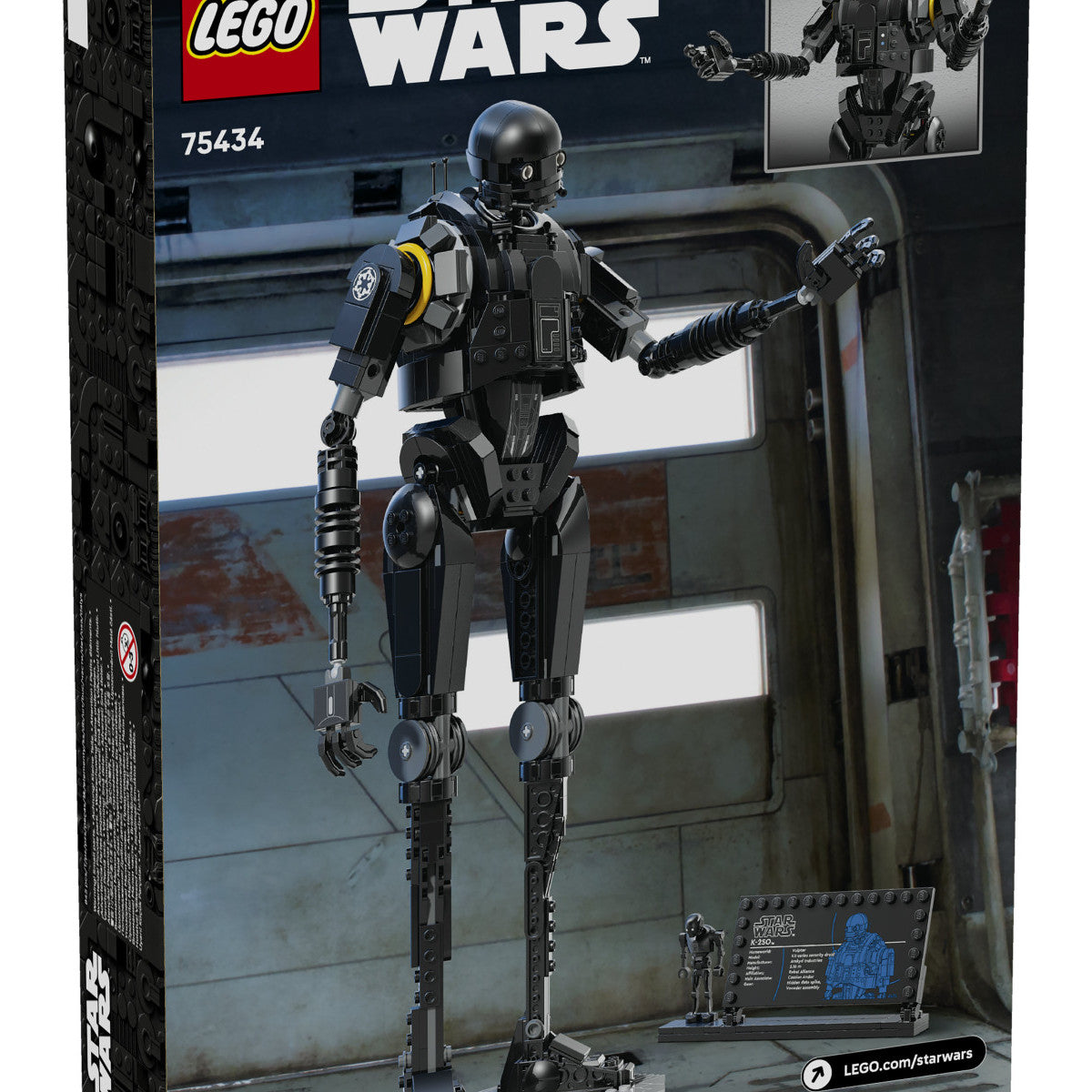 LEGO Star Wars 75434 Droide Di Sicurezza K-2SO Action Figure Snodabile Da Collezione 845 Pezzi 10