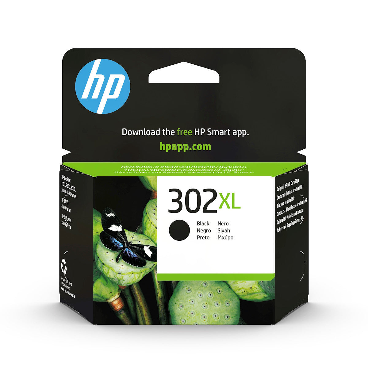 Cartuccia d'inchiostro originale HP 302XL/304XL nera