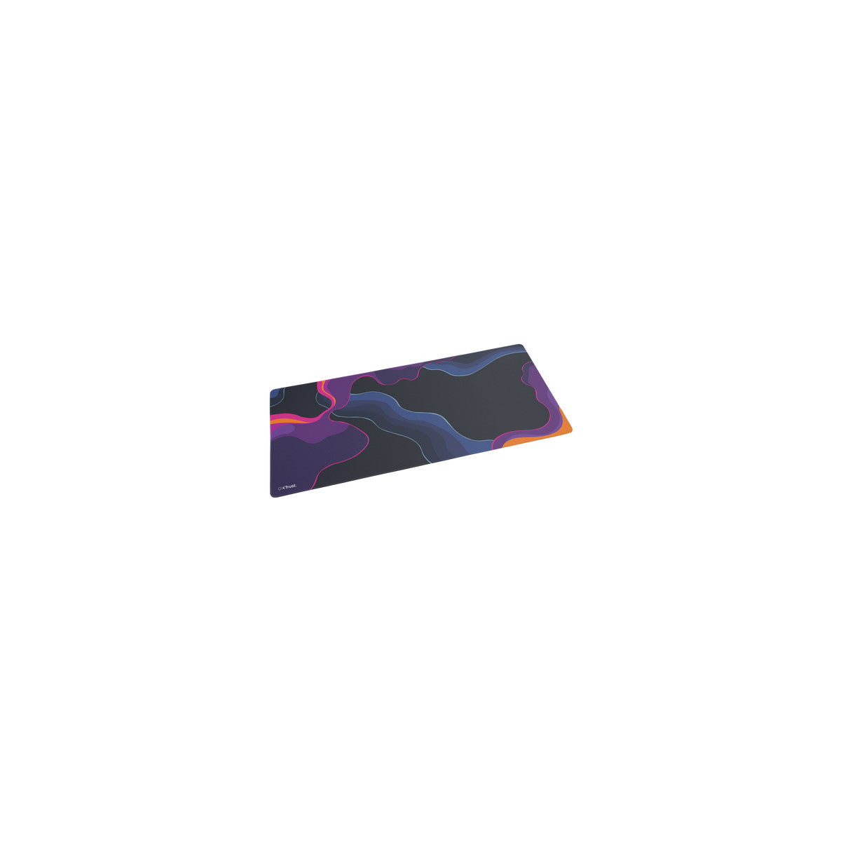 Trust GXT 759 XXL Tappetino per mouse per gioco da computer Nero, Blu, Rosa, Viola