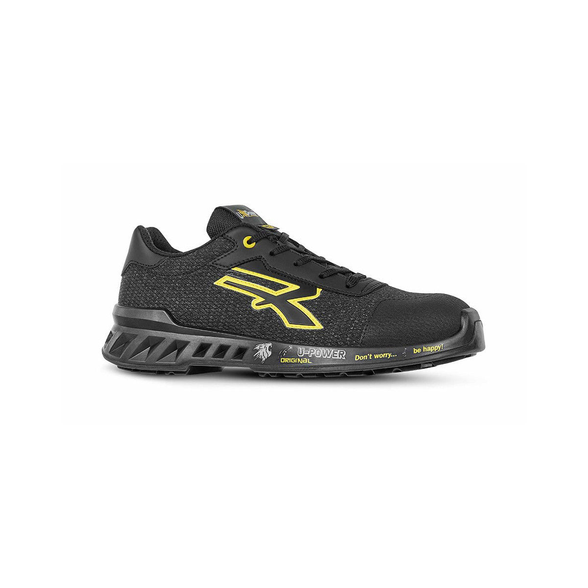 U-Power Frank s ESD Unisex Adulto Nero, Giallo