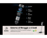 Samsung Aspirapolvere senza filo Jet 75E complete 200W VS20B75ACR5
