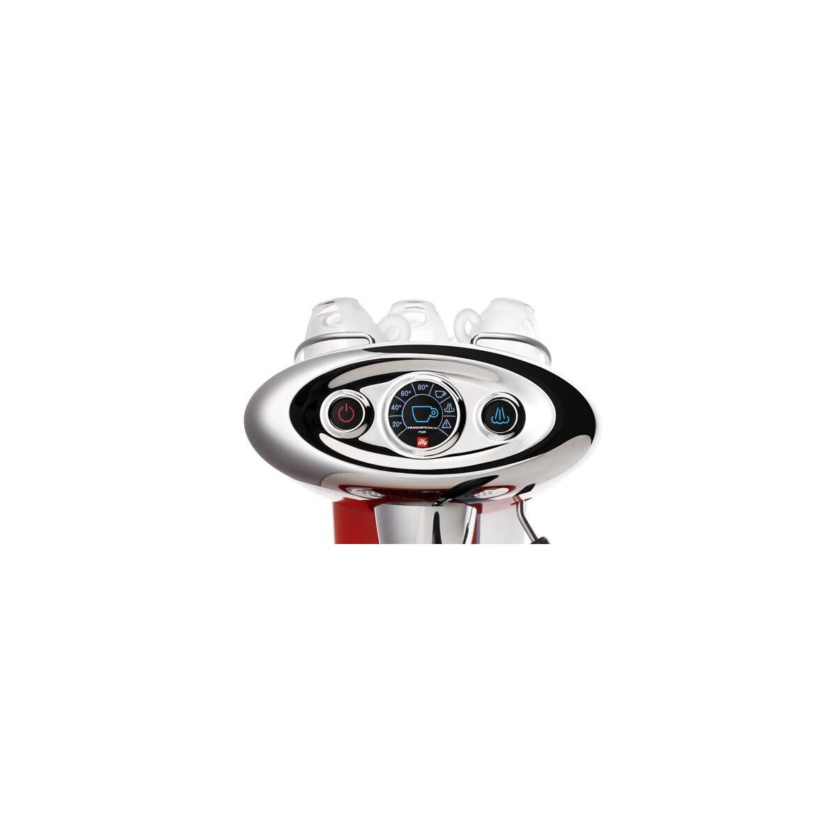 Illy 6607 Macchina per Caffè Automatica con Erogatore Vapore a Capsule 1.18 L Bianco