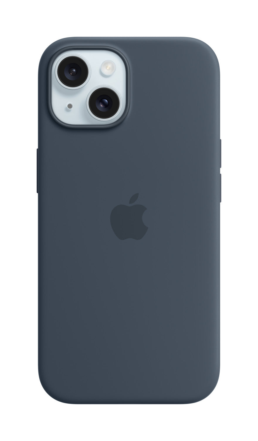 Apple Custodia MagSafe in silicone per iPhone 15 - Blu tempesta