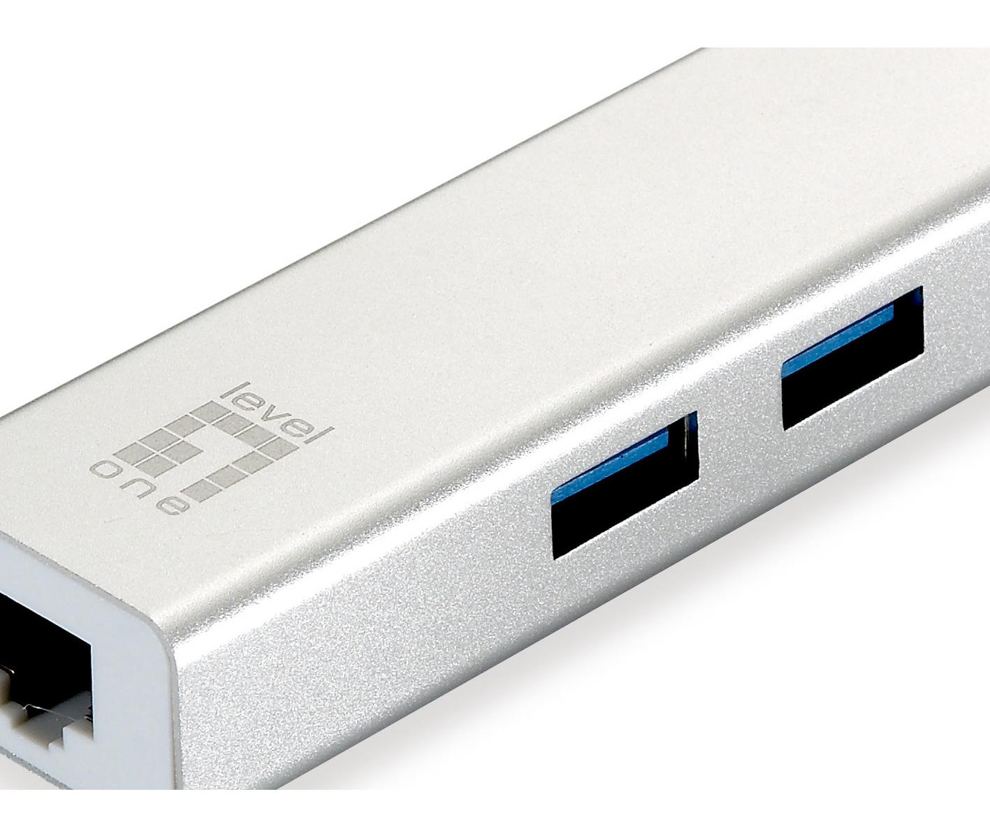 LevelOne USB-0503 scheda di rete e adattatore Ethernet 1000 Mbit/s