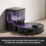 Eureka N6 PLUS aspirapolvere robot 0,34 L Nero