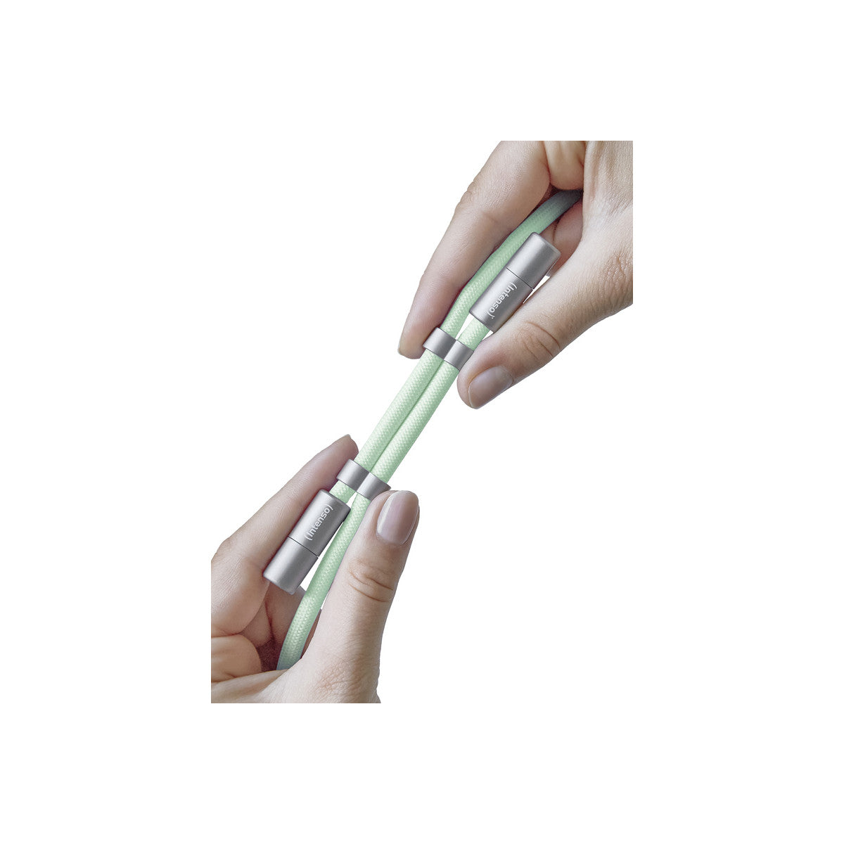 Intenso Handykette als Lade- Datenkabel USB-C bis 1,65m grün cavo USB USB C Verde