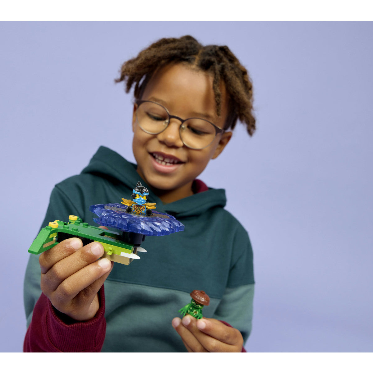 LEGO Ninjago Nya Contro Spinner Mostro Della Mutazione 71849