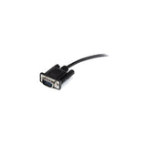 StarTech.com Cavo seriale diretto RS232 DB9 nero 2m - M/F