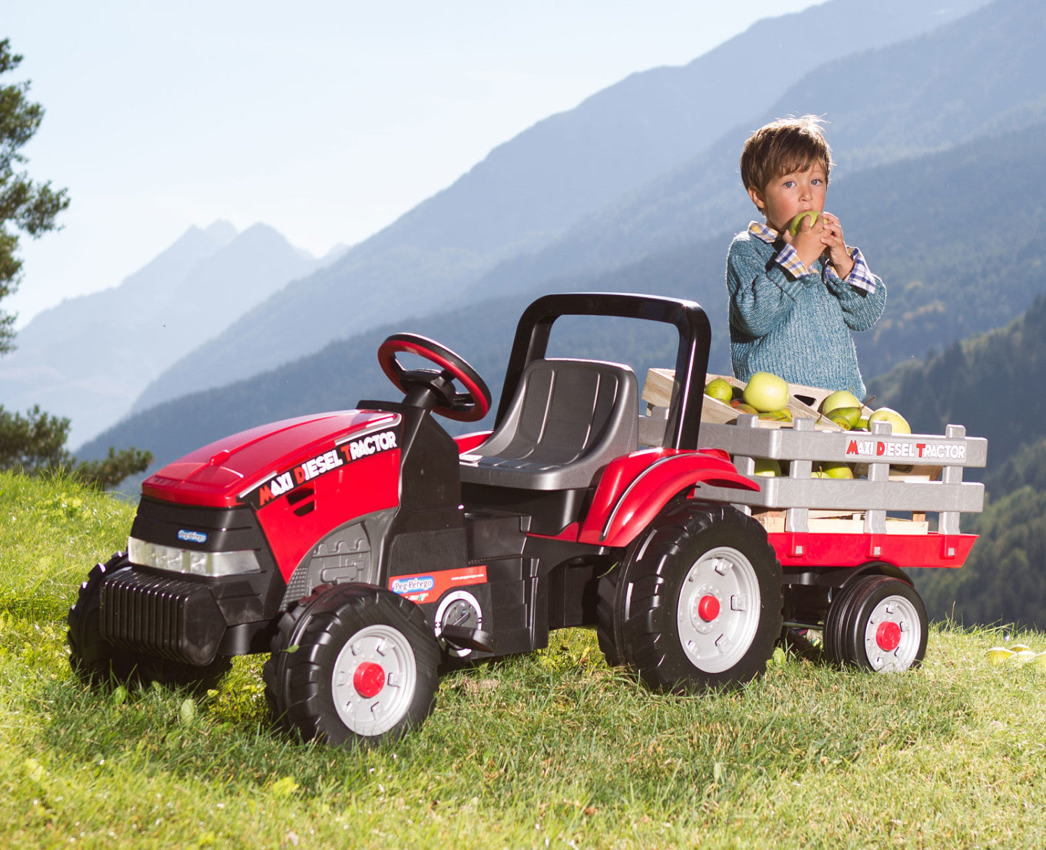 Peg Perego Maxi Diesel Tractor Trattore cavalcabile