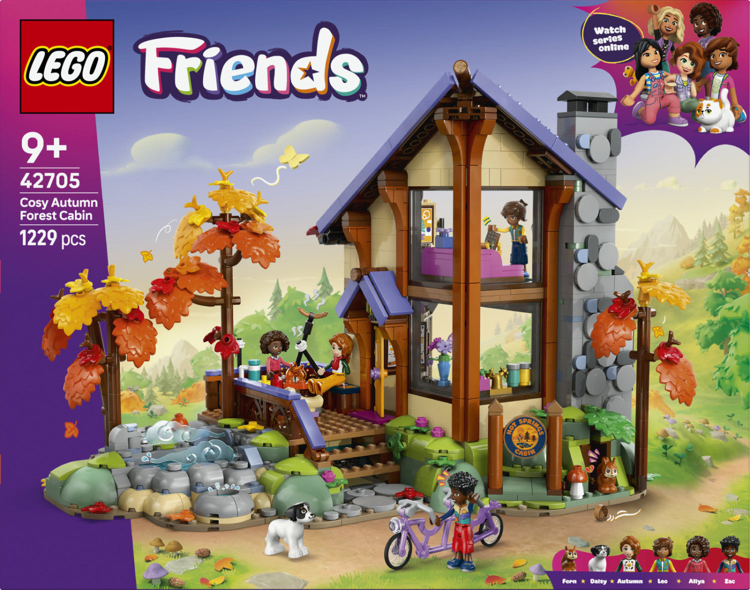 LEGO Friends Gemütliche Hütte Im Herbstwald 42705