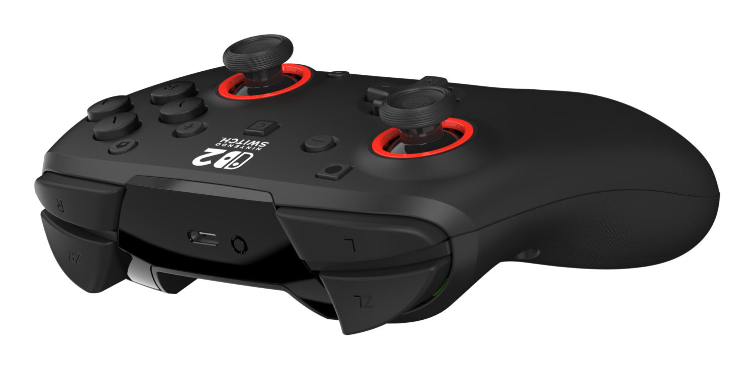 Turtle Beach Rematch Nero Controller da gaming wireless con licenza ufficiale per Nintendo Switch 2