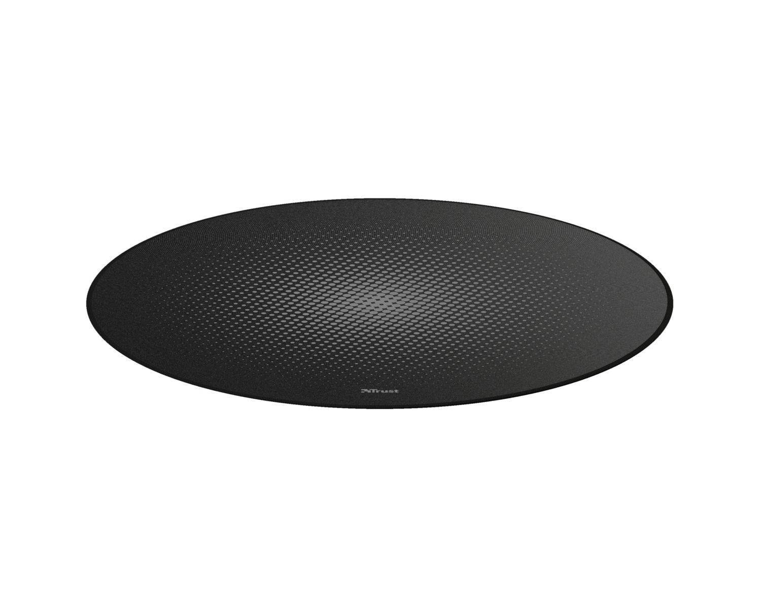 Trust Mika Sedia Gaming Tappetino per Sedia Rotondo Nero