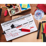 Stabilo Boss Original Evidenziatore Punta A Scalpello Tratto 2-5 Mm Rosso