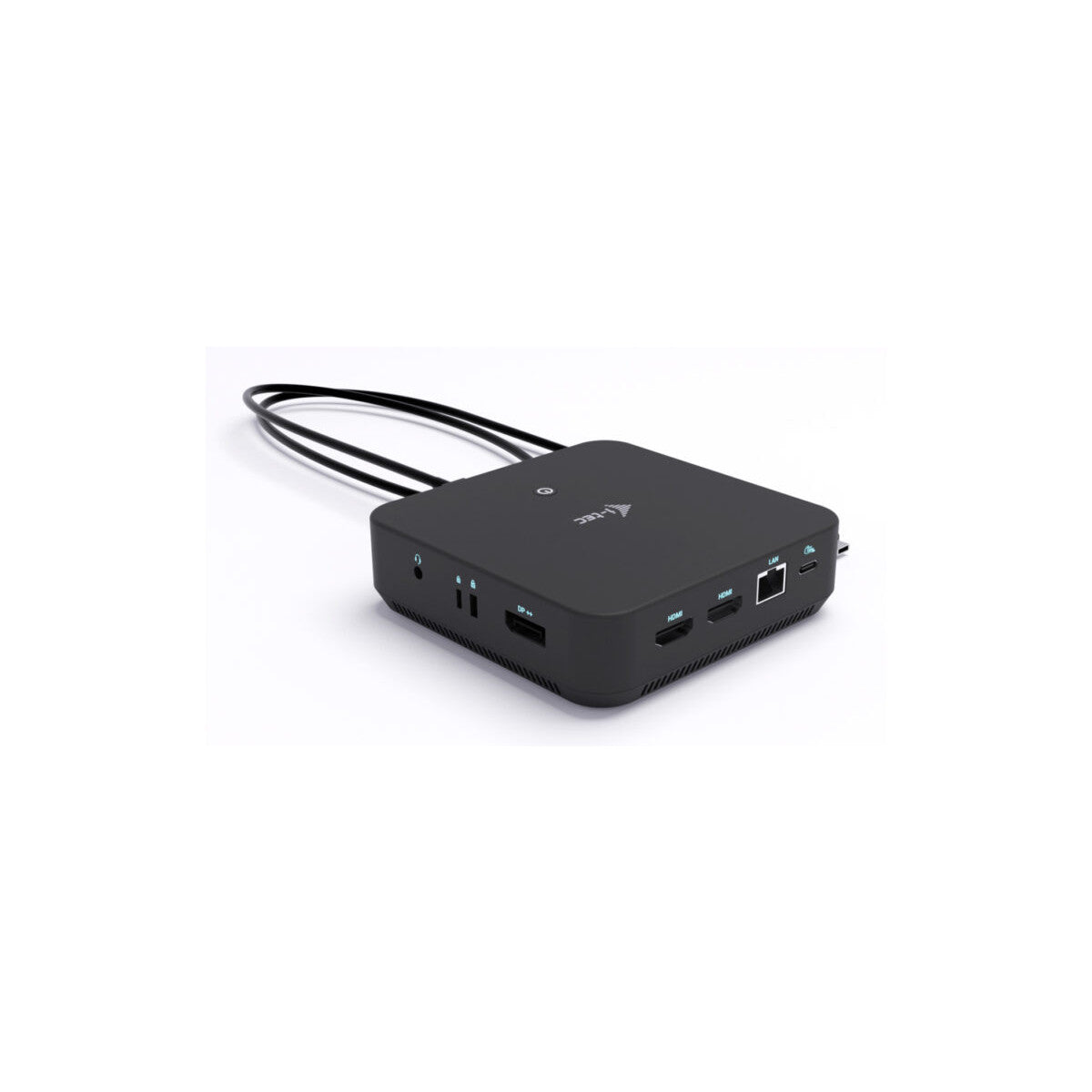 i-tec USB-C DP Dual HDMI Docking Station with Power Delivery 100 W Universal Charger 100W