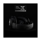 Logitech PRO X Cuffie a Padiglione Auricolare con Microfono da Gaming Nero