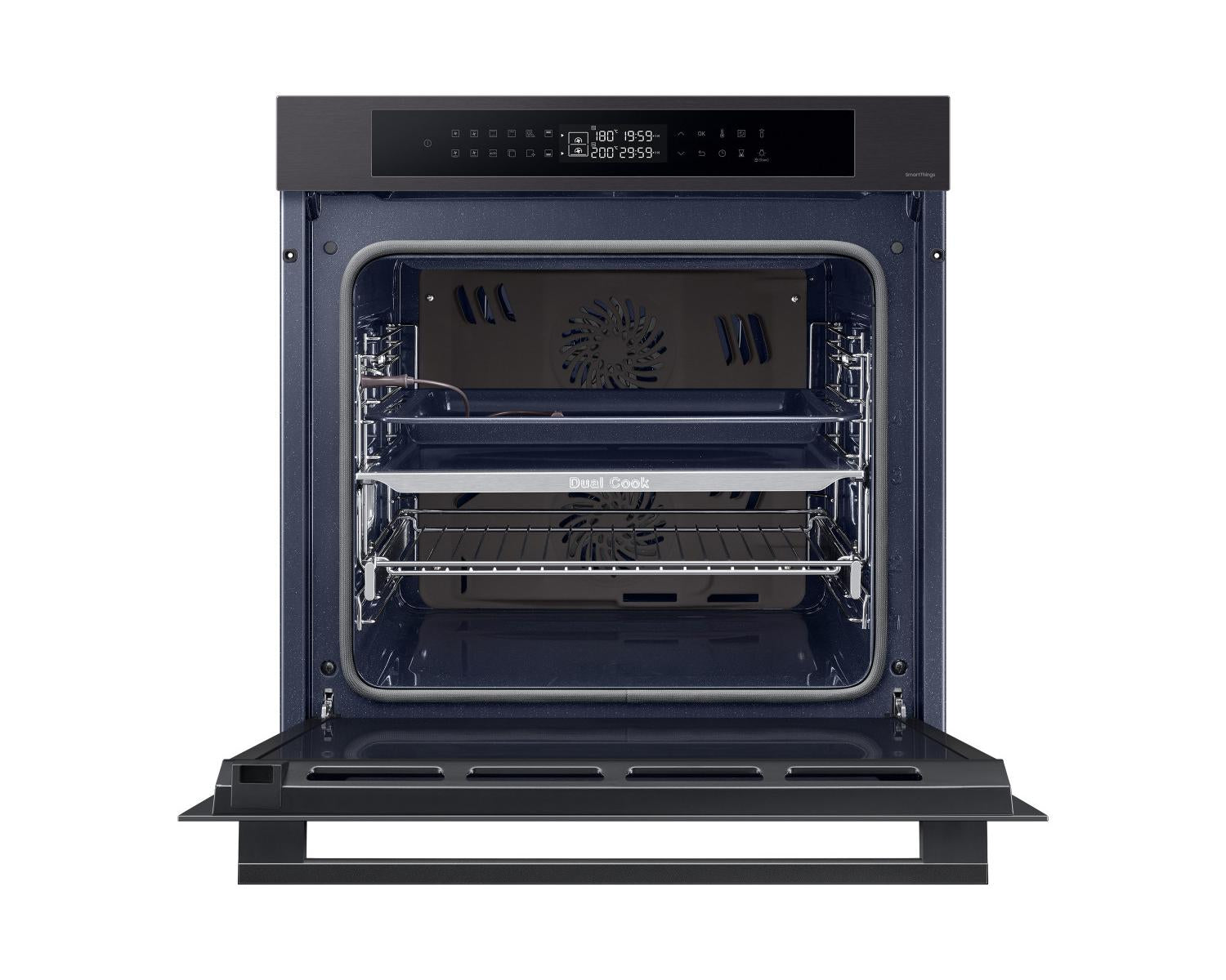 Samsung NV7B4240UBB Forno Multifunzione Dual Cook da incasso 76 L 2950 W A Nero
