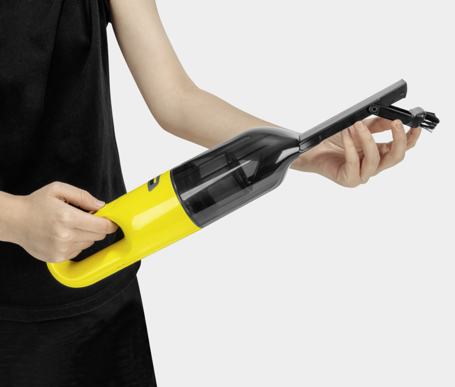 Aspirabriciole Karcher 1.198-401.0 senza Filo Nero Giallo Sacchetto per la Polvere