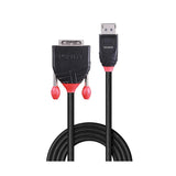 Lindy 41490 cavo e adattatore video 1 m DVI-D DisplayPort Nero