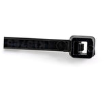 StarTech.com Fascetta Fermacavi da 15cm - Fascetta in Plastica Stringicavo Larga 3mm, Diametro del Fascio 39mm, Resistenza alla Trazione 18kg - Autobloccante -94V-2/UL - Confezione da 100 pezzi - Nero