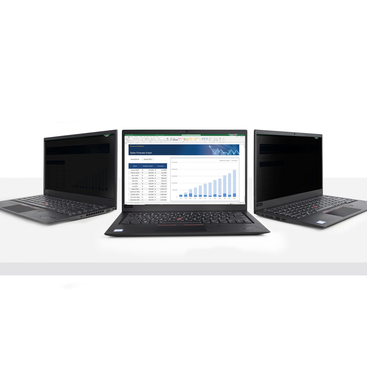 StarTech.com 133L-PRIVACY-SCREEN schermo anti-riflesso Filtro per la privacy senza bordi per display 33,8 cm (13.3")