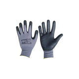 Neri Guanti In Nylon/Nitrile Nitran Plus Taglia 9 - Confezione 12 Pezzi