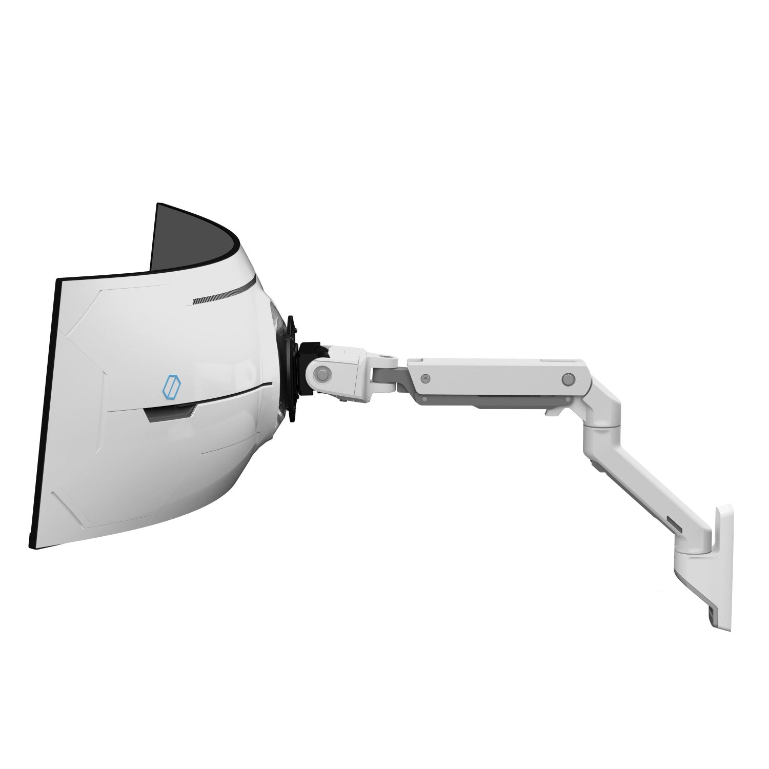Ergotron HX Series HX ARM WITH VERY HEAVY DUTY PIVOT WALL 144,8 cm (57 pollici) Parete