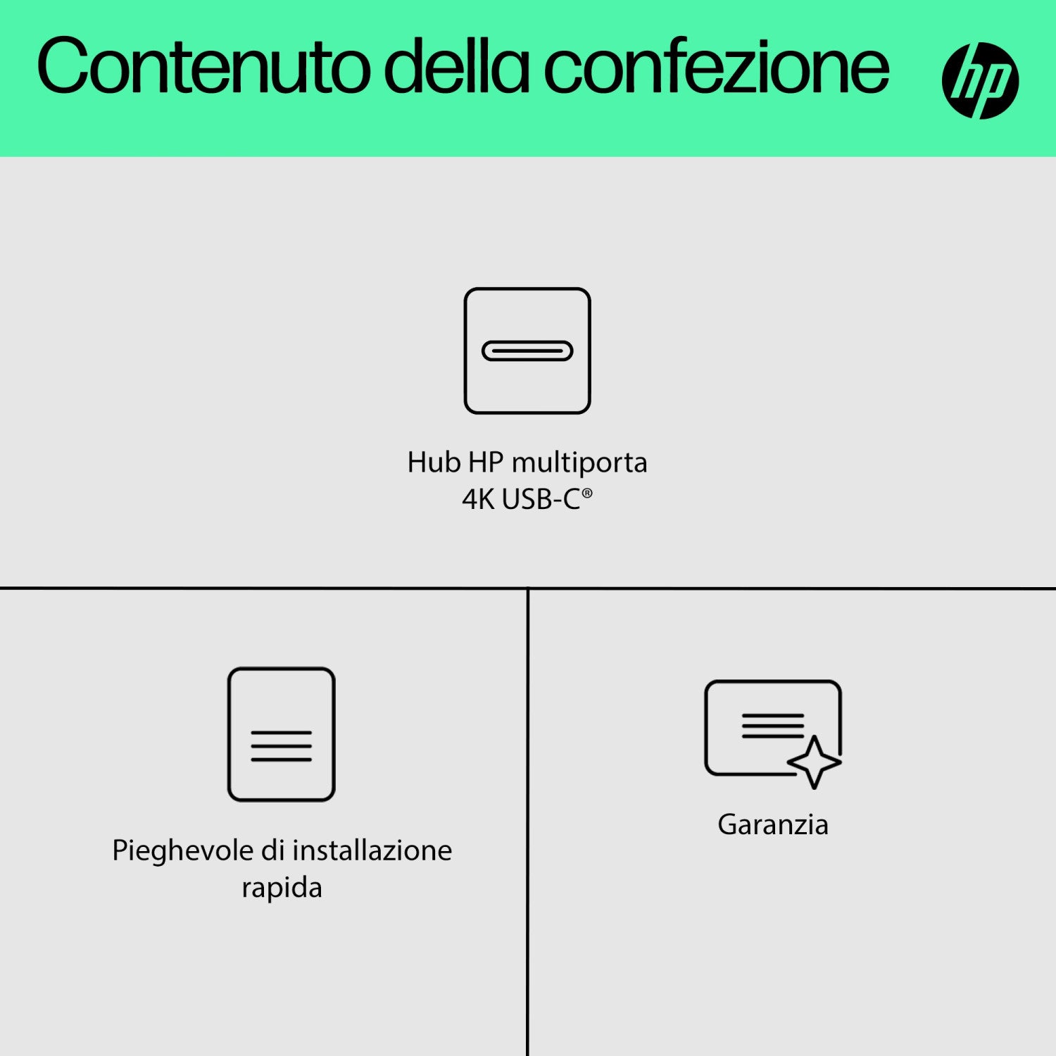 HP 4K USB-C Multiport Hub
