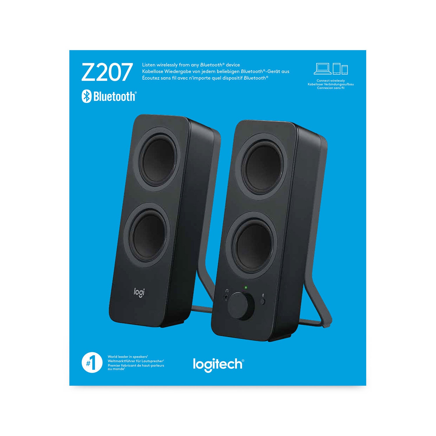 Logitech Z207 Casse Bluetooth Altoparlanti con Cavo e Senza Cavo 5 W Nero