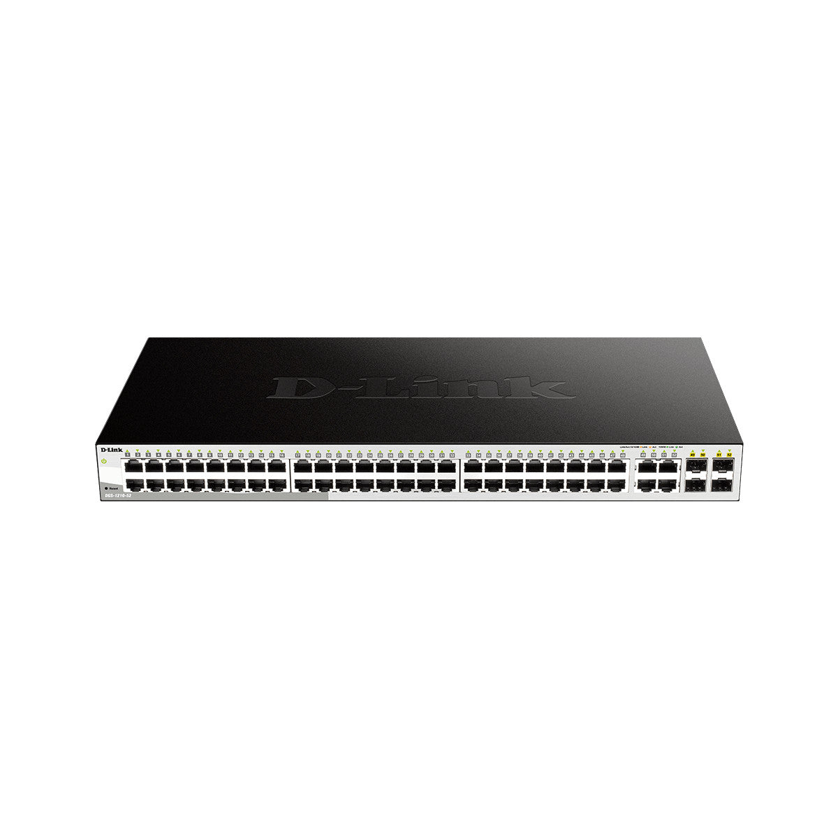 D-Link DGS-1210-52 Gestito L2 Gigabit Ethernet (10/100/1000) 1U Nero