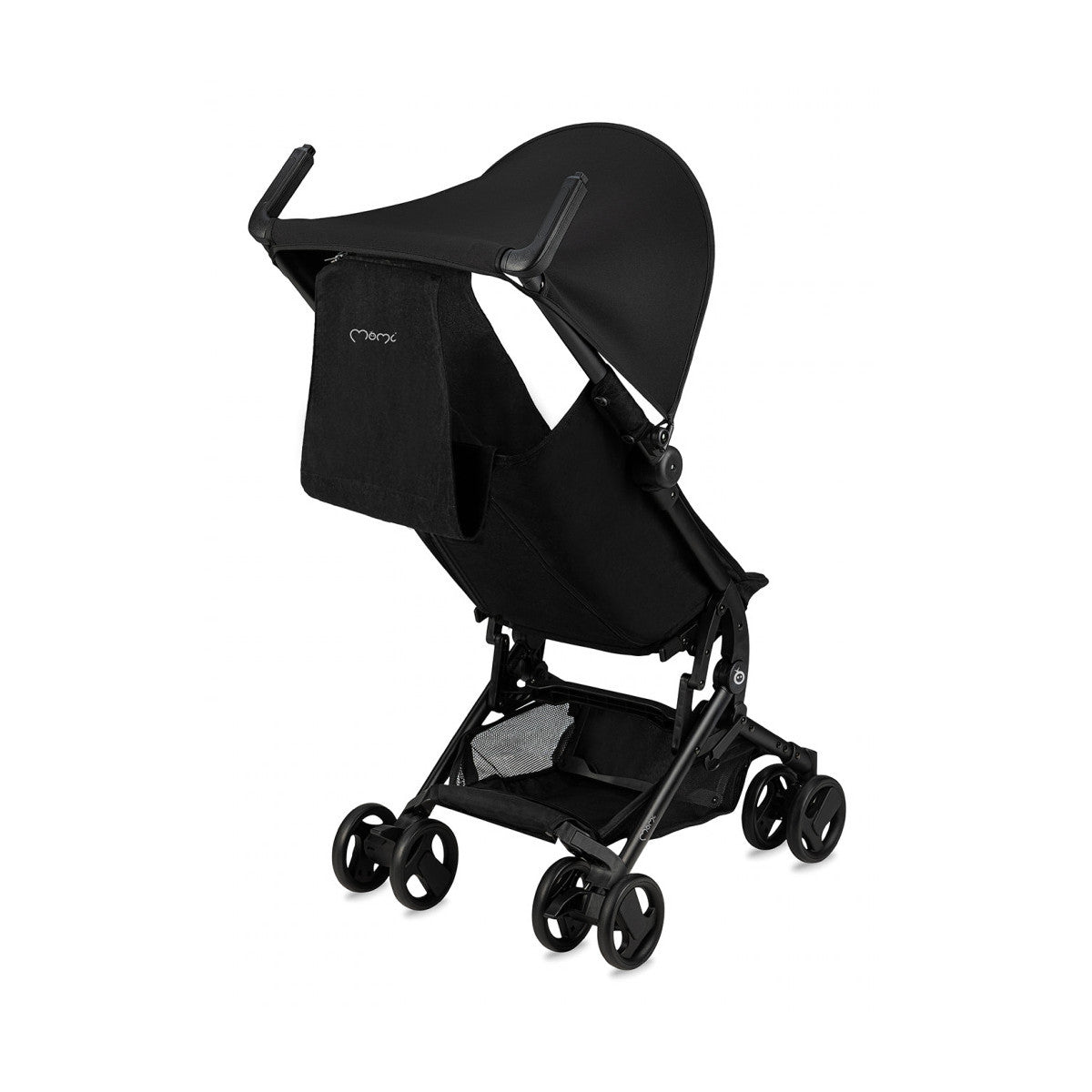 MoMi Grace Passeggino con set da viaggio 1 seduta Nero