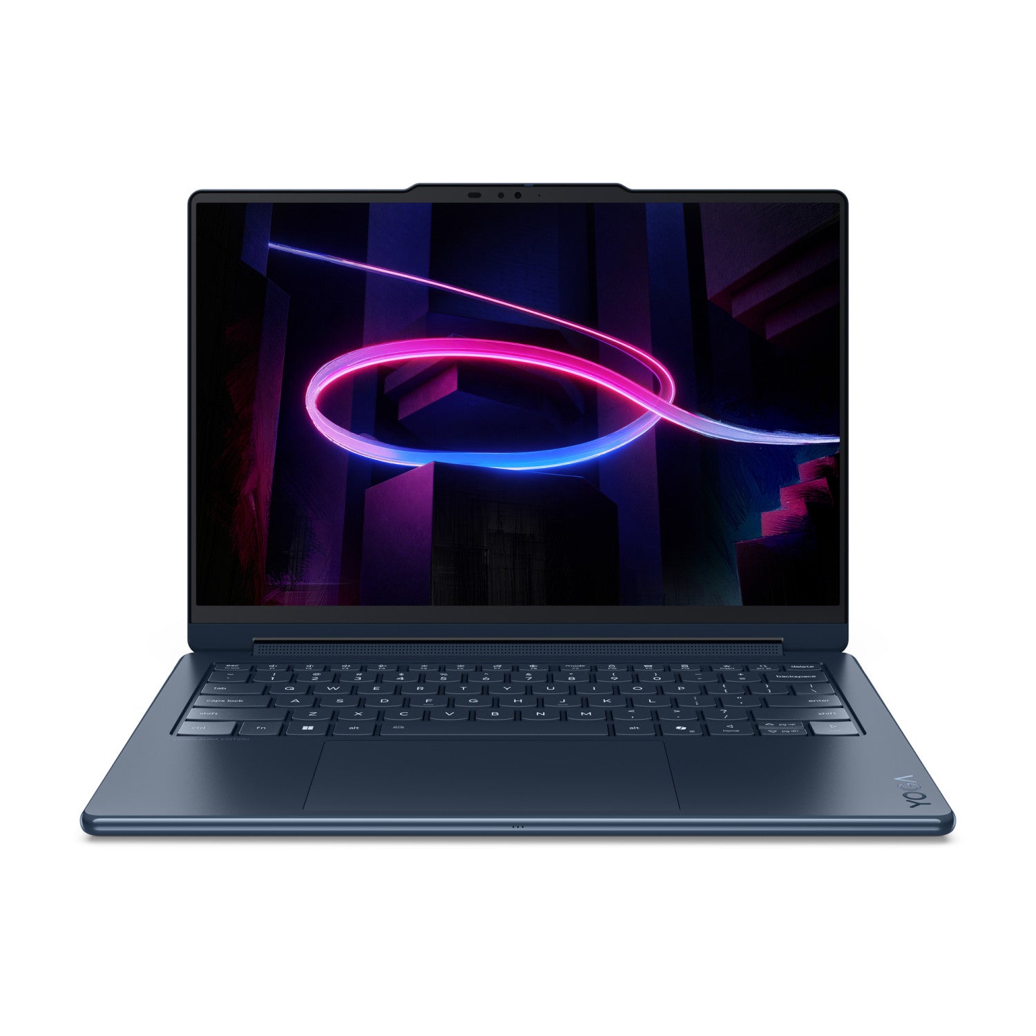 Lenovo Yoga 9 2-in-1 14IPH11 Copilot PC Intel Core Ultra 7 355 Ibrido (2 in 1) 35,6 cm (14") Touch screen 2.8K 32 GB LPDDR5x-SDRAM 512 GB SSD Wi-Fi 7 (802.11be) Windows 11 Home Blu Italiano