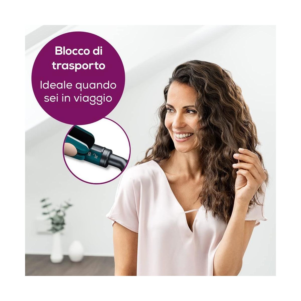 Beurer HS 50 Piastra per capelli Caldo Blu