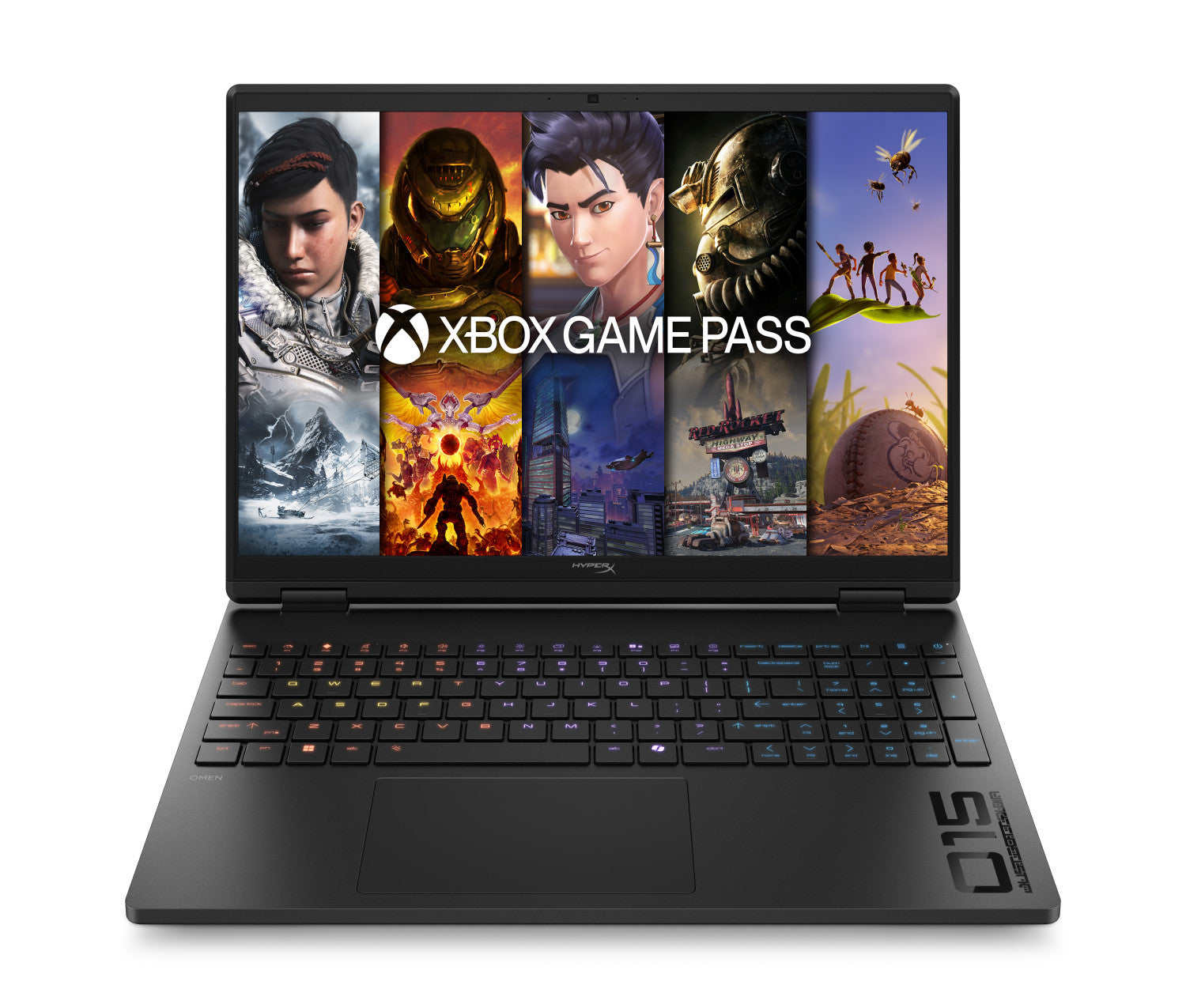 HP E0BK9EA laptop Intel Core Ultra 7 255H 38,9 cm (15.3") 2K 16 GB DDR5-SDRAM NVIDIA GeForce RTX 5060 Wi-Fi 6 (802.11ax) Windows 11 Home AI PC Nero