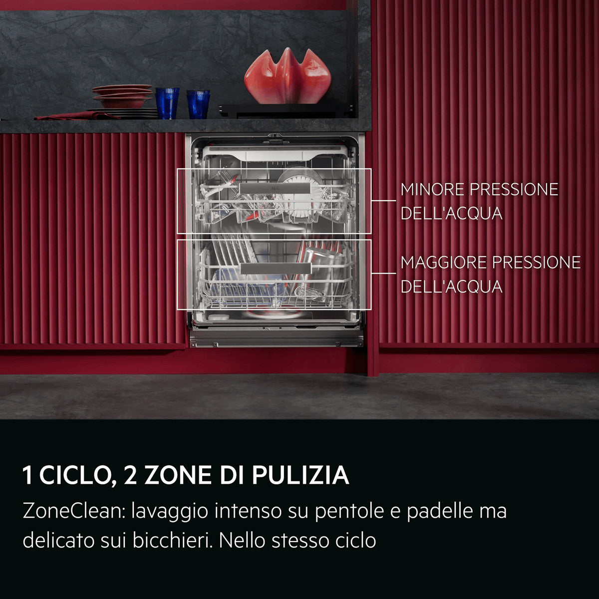 AEG Lavastoviglie Incasso 60 Cm - Int. Totale 14 Coperti Classe A-10% 37 Dba MADE IN ITALY GI9210X2TF