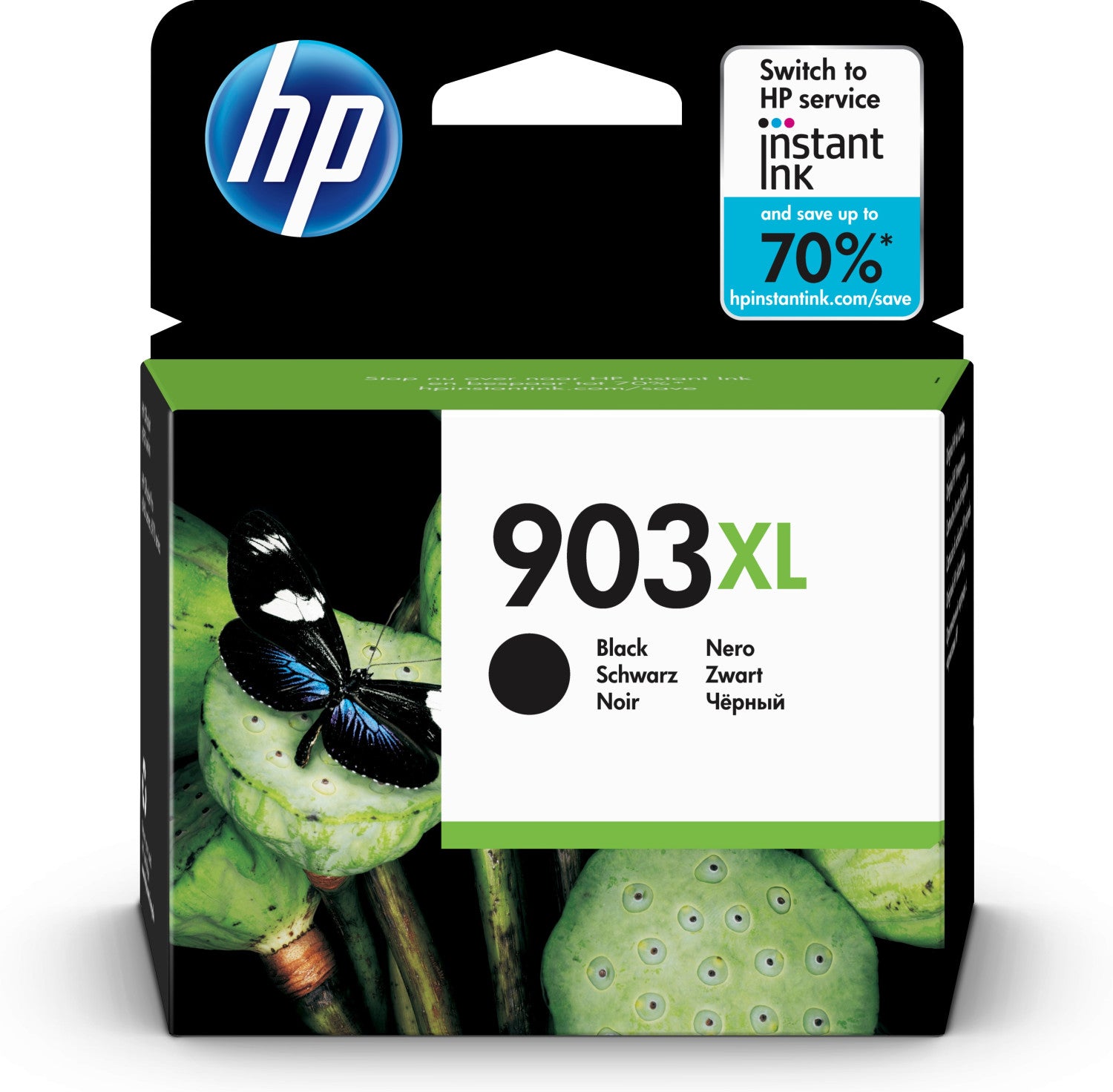 HP 903XL T6M15AE 301 High Yield Black Original Ink Cartridge Cartuccia d'Inchiostro 1 pz Resa Elevata XL