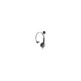 Hamlet HHEADM-CJM Cuffie Cablato a Padiglione Ufficio USB tipo-C Nero