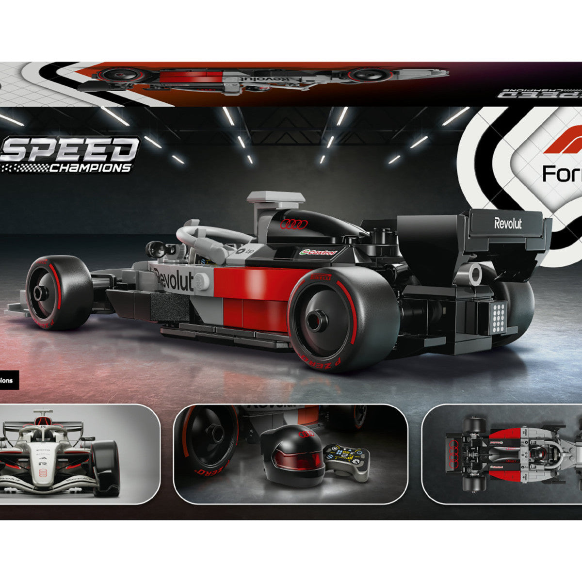 LEGO Speed Champions Auto da Corsa Audi Revolut F1 Team R26 77259 216 Pezzi