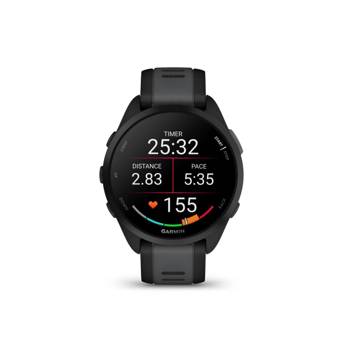 Garmin Forerunner 165 3.05 cm 1.2pollici AMOLED Digitale 390 x 390 Pixel Touch screen Nero GPS satellitare