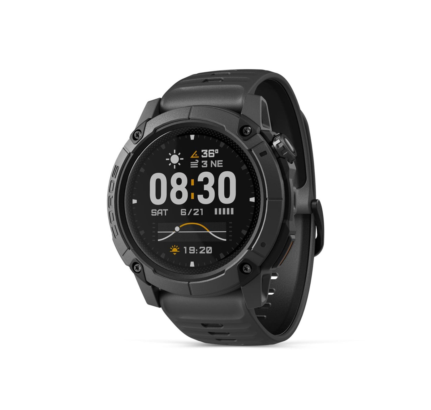 COROS Nomad Orologio GPS Sportivo con Mappe Precaricate, Batteria 22 Giorni, Navigazione Passo-Passo - Nero