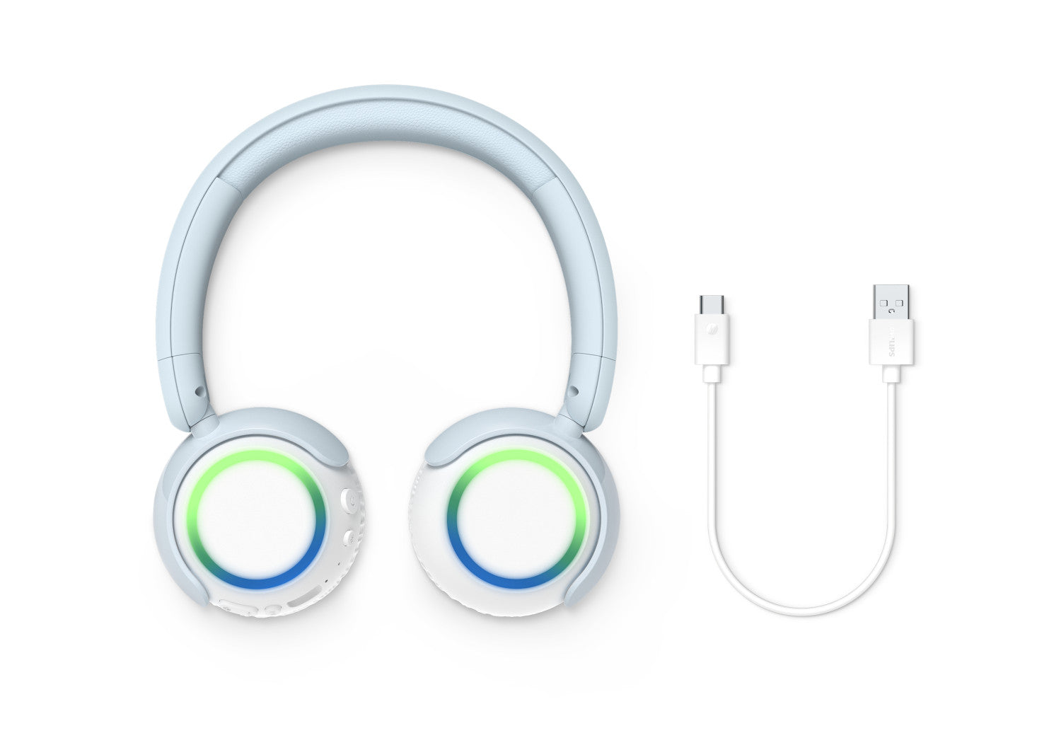 Philips TAK4200B Auricolare Con cavo e senza cavo A Padiglione Musica e Chiamate Bluetooth Bianco, Blu
