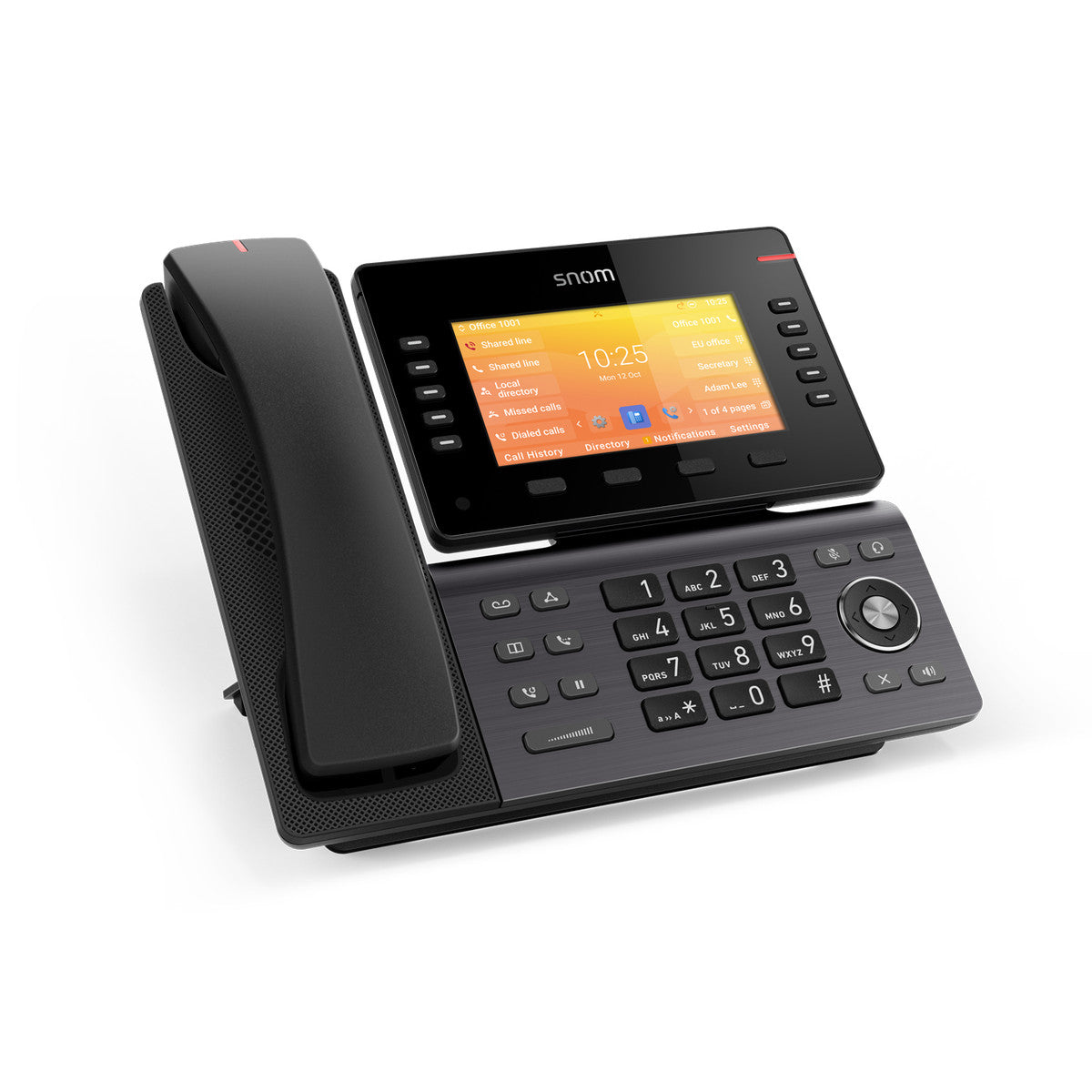 Snom D892M telefono IP Nero TFT Wi-Fi