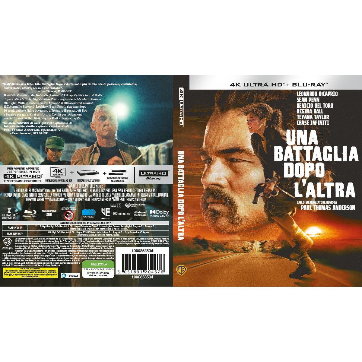 Una Battaglia Dopo L'Altra 4K Ultra HD Blu-Ray 2025